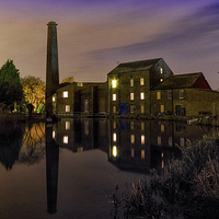 Buy canvas prints of Tonge Mill by Ian Hufton