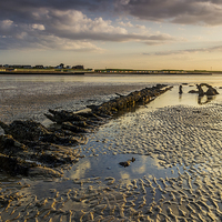 Buy canvas prints of Minnis bay - wreck of "The Hero" by Ian Hufton