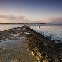 Buy canvas prints of Harty Ferry by Ian Hufton