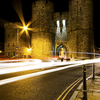 Buy canvas prints of Canterbury - Westgate Towers by Ian Hufton