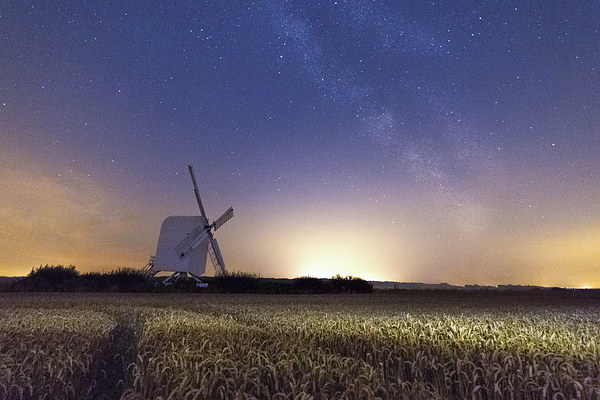  Chillenden Windmill - Kent Picture Board by Ian Hufton