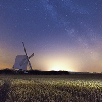 Buy canvas prints of  Chillenden Windmill - Kent by Ian Hufton