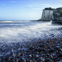 Buy canvas prints of  St Margarets Bay by Ian Hufton