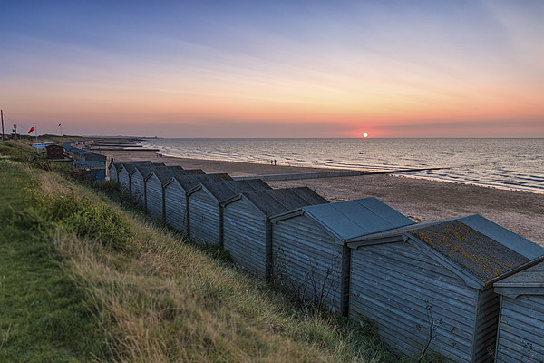  Minnis Bay Sunset Picture Board by Ian Hufton