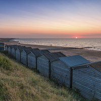 Buy canvas prints of  Minnis Bay Sunset by Ian Hufton