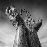 Buy canvas prints of  Ramsgate - Hands and Molecule by Ian Hufton