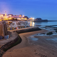 Buy canvas prints of   Broadstairs at Twilight.  by Ian Hufton