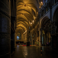 Buy canvas prints of  Canterbury Cathedral  by Ian Hufton