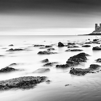 Buy canvas prints of  Reculver - long exposure. by Ian Hufton