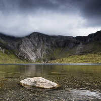 Buy canvas prints of  Snowdonia - Idwal Slabs by Ian Hufton