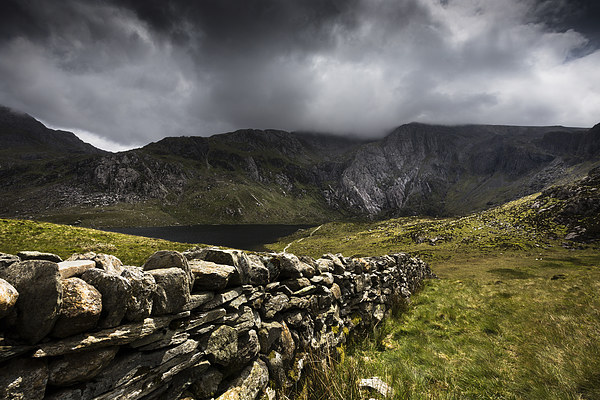  Snowdonia - Idwal Slabs Picture Board by Ian Hufton