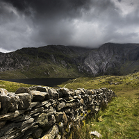 Buy canvas prints of  Snowdonia - Idwal Slabs by Ian Hufton