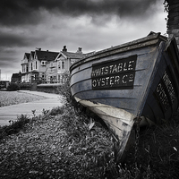 Buy canvas prints of  Whitstable Oyster Co by Ian Hufton