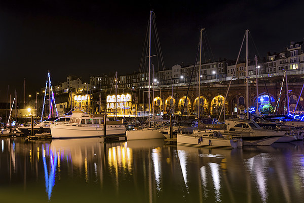  Ramsgate Harbour Picture Board by Ian Hufton