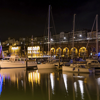 Buy canvas prints of  Ramsgate Harbour by Ian Hufton
