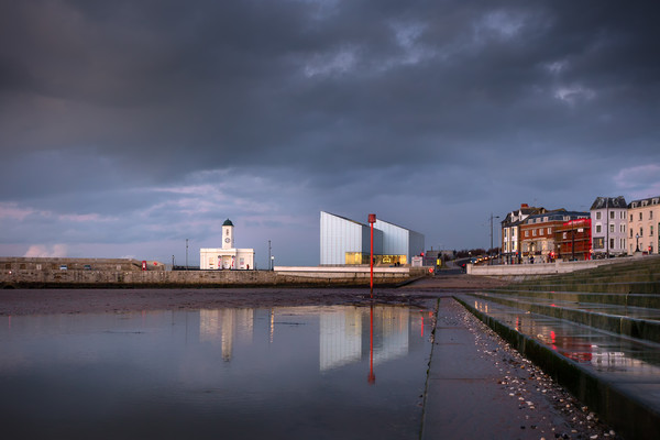 Margate Evening Picture Board by Ian Hufton