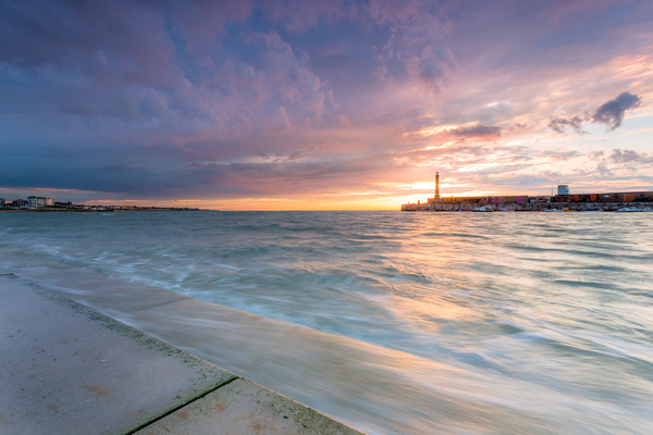 Margate sunset Picture Board by Ian Hufton