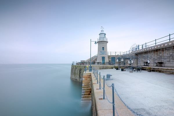 Folkestone Lighthouse Picture Board by Ian Hufton
