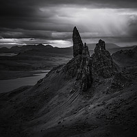 Buy canvas prints of The Old Man of Storr by Ian Hufton
