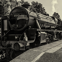 Buy canvas prints of The Iconic Jacobite Steam Locomotive by John Hastings