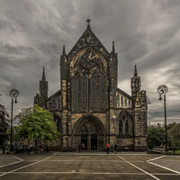 Buy canvas prints of Gothic Splendour of Glasgow Cathedral by John Hastings