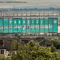 Buy canvas prints of Celtic Park's Glorious Night by John Hastings