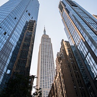 Buy canvas prints of Iconic Empire State Building in NY by John Hastings