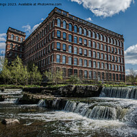 Buy canvas prints of Historic Anchor Mill Building by John Hastings