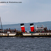 Buy canvas prints of The Paddle Steamer Waverley by John Hastings