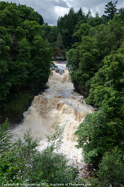 Falls of Clyde Picture Board by John Hastings