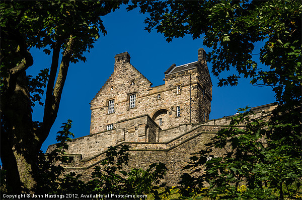 Edinburgh Castle Hospital: A Glimpse into History Picture Board by John Hastings