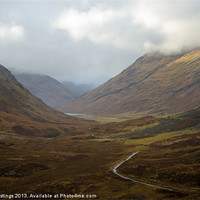 Buy canvas prints of Dramatic Landscapes of Glencoe by John Hastings