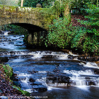 Buy canvas prints of The Fenwick Water Kilmarnock by John Hastings