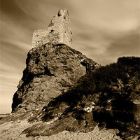 Buy canvas prints of Greenan Castle by John Hastings