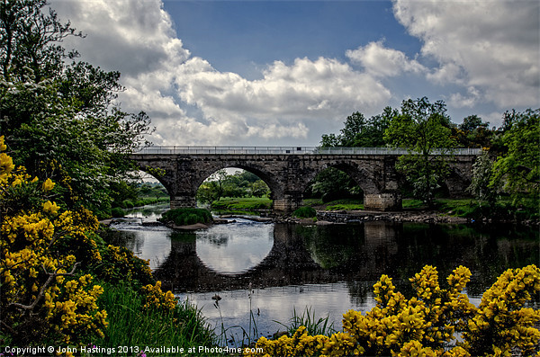 Laigh Milton Viaduct, Ayrshire HDR Picture Board by John Hastings