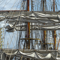 Buy canvas prints of Navigating the High Seas by John Hastings