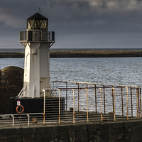 Buy canvas prints of Harbour Light by John Hastings