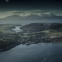 Buy canvas prints of Rothesay, Bute and the Isle of Arran by John Hastings