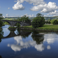 Buy canvas prints of Stirling Bridge by John Hastings