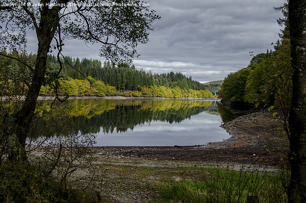 Loch Drunkie in Autumn Picture Board by John Hastings