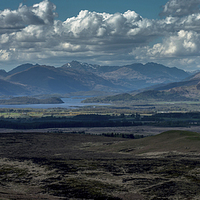 Buy canvas prints of Breathtaking View of Loch Lomond and Ben Lomond by John Hastings