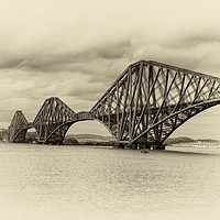 Buy canvas prints of The Forth Rail Bridge by John Hastings