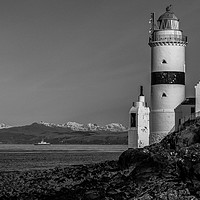Buy canvas prints of The Cloch lighthouse by John Hastings