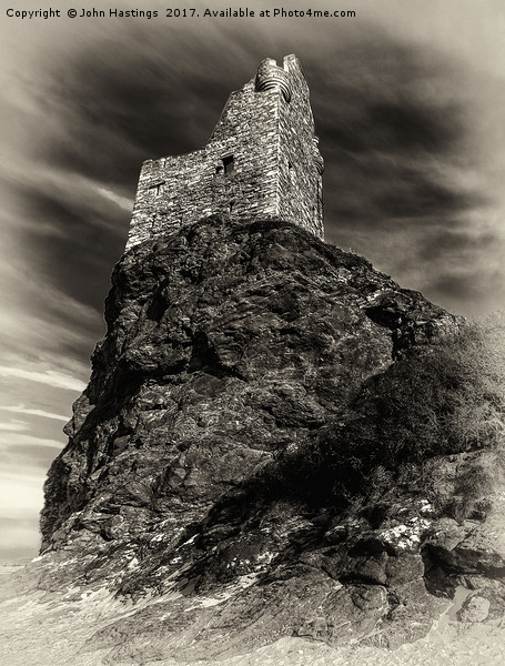 Ayrshire's Coastal Fortress Picture Board by John Hastings