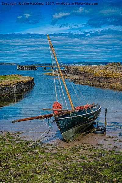 Portencross Picture Board by John Hastings