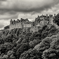 Buy canvas prints of Storm over Stirling Castle by John Hastings