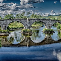 Buy canvas prints of Ancient Bridge of Stirling by John Hastings