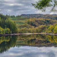 Buy canvas prints of Autumnal Reflections by John Hastings