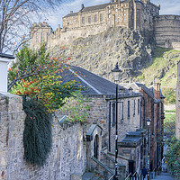 Buy canvas prints of Iconic Edinburgh Castle by John Hastings