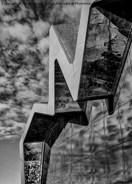 The Breathtaking Structure of Riverside Museum Picture Board by John Hastings